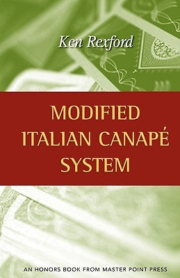 Modified Italian Canape System Paperback Master Point Press