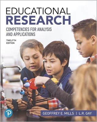 Educational Research: Competencies for Analysis and Applications Paperback Pearson