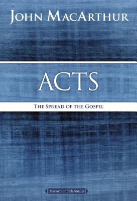 Acts: The Spread of the Gospel book by HarperChristian Resources, open to pages with text and illustrations visible.