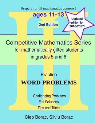 Practice Word Problems: Level 3 (ages 11-13) Paperback Goods of the Mind, LLC