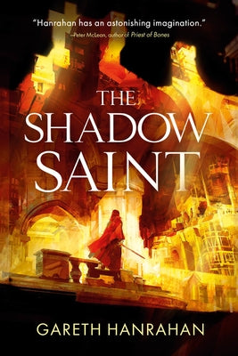Paperback edition of The Shadow Saint by Orbit, featuring the book's cover with dark and mysterious artwork.