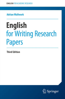 English for Writing Research Papers Paperback Springer