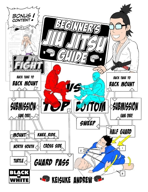 Beginners Jiu Jitsu Guide: Black and White Edition Paperback Independently Published