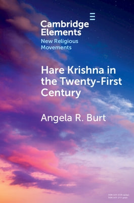Paperback of Hare Krishna in the Twenty-First Century by Cambridge University Press, showing the book cover with spiritual imagery.