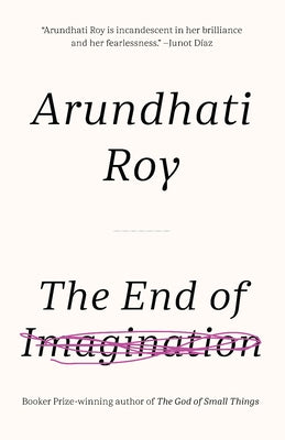 Paperback of The End of Imagination by Haymarket Books, featuring a cover with abstract artwork and bold typography.