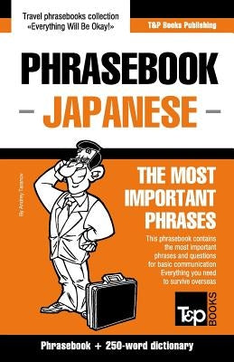 English-Japanese phrasebook and 250-word mini dictionary Paperback T&p Books