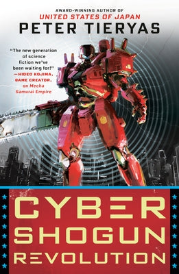 Cyber Shogun Revolution paperback book by Ace Books, featuring cover art with futuristic samurai and cyberpunk themes.