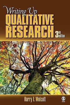 Writing Up Qualitative Research Paperback Sage Publications, Inc