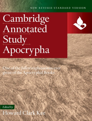 NRSV Study Apocrypha Bible Cambridge University Press