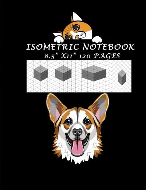 Isometric Notebook - 8.5" X 11" 120 Pages: Isometric Drawing Graph Paper Notebook: Grid of Equilateral Triangles, Useful for 3D Designs such as Archit Paperback Independently Published
