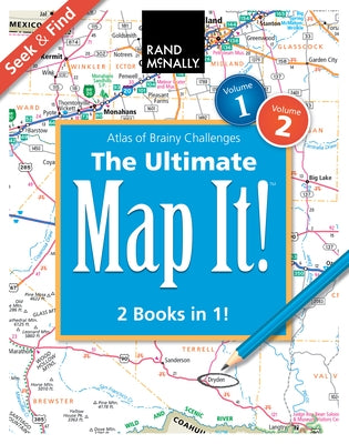 Rand McNally: The Ultimate Map It!(tm) Seek & Find Atlas of Brainy Challenges Paperback Rand McNally