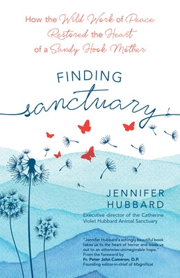 Paperback copy of "Finding Sanctuary" by Ave Maria Press, showing the book cover with serene imagery and title text.