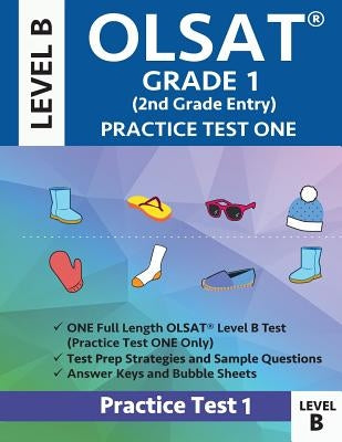 Olsat Grade 1 (2nd Grade Entry) Level B: Practice Test One Gifted and Talented Prep Grade 1 for Otis Lennon School Ability Test Paperback Origins Tutoring