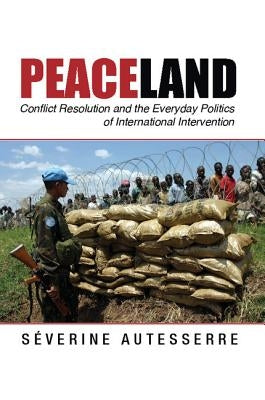 Peaceland book cover by Cambridge University Press, featuring a peaceful landscape with trees and a calm sky.