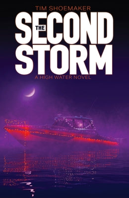 Paperback copy of The Second Storm novel by Focus on the Family Publishing, featuring the book cover with title and author.