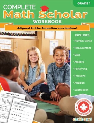 Complete Math Scholar Grade 1 Paperback Chalkboard Publishing