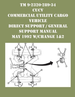 TM 9-2320-289-34 CUCV Commercial Utility Cargo Vehicle Direct Support / General Support Manual May 1992 w/Change 1&2 Paperback Ocotillo Press
