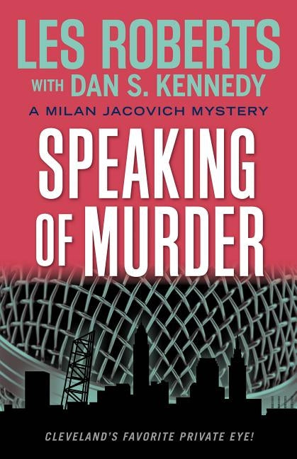 Paperback of "Speaking of Murder: A Milan Jacovich Mystery" by Gray & Company Publishers, showing the book cover.