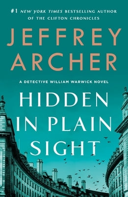 Paperback of "Hidden in Plain Sight," a Detective William Warwick novel by St. Martin's Griffin, showing the book cover.