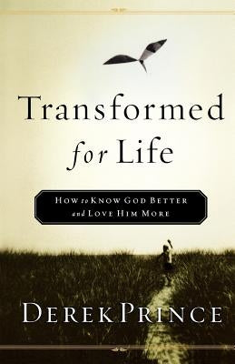 Paperback of "Transformed for Life" by Chosen Books, showing the book cover with title and spiritual imagery.