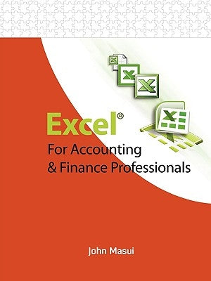 Excel for Accounting & Finance Professionals Paperback Trafford Publishing