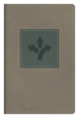Green Pathways Go-Anywhere KJV Study Bible by Barbour Publishing with thumb-indexed pages, compact and portable for on-the-go reading.