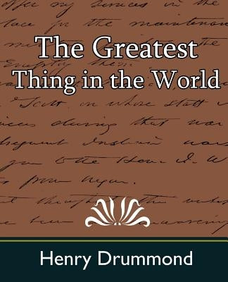 The Greatest Thing in the World Paperback Book Jungle