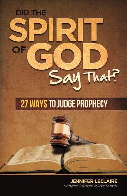 Did the Spirit of God Say That? Paperback Revelation Media Networks