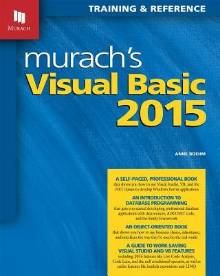 Murach's Visual Basic 2015 Paperback Mike Murach & Associates