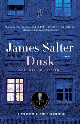 Paperback of "Dusk and Other Stories" by Modern Library, featuring a close-up of the book cover with text and design elements.