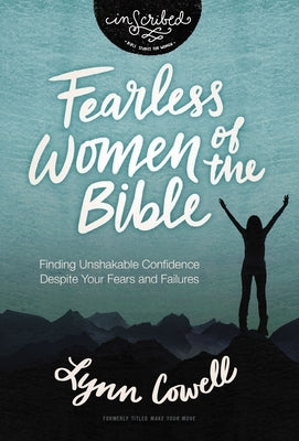 Paperback book titled "Fearless Women of the Bible" by HarperChristian Resources, featuring a cover with inspiring biblical women.