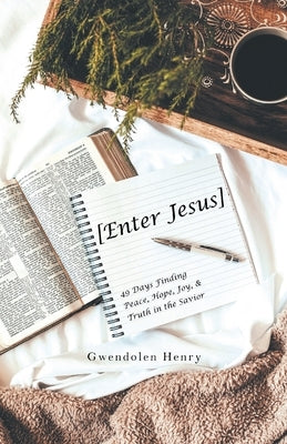 Paperback book titled "49 Days Finding Peace, Hope, Joy, & Truth in the Savior" by WestBow Press, featuring a cover with serene imagery.