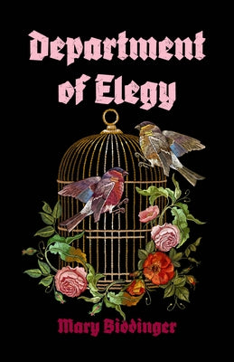 Department of Elegy Paperback Black Lawrence Press