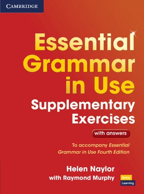 Paperback of Cambridge University Press Essential Grammar in Use Supplementary Exercises book with pages and cover visible.