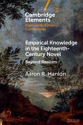 Paperback book titled "Empirical Knowledge in the Eighteenth-Century Novel" by Cambridge University Press, featuring a printed cover.