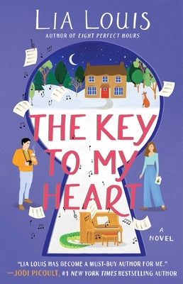 Paperback copy of "The Key to My Heart" by Atria Books, featuring a cover with a heart-shaped key and romantic design.