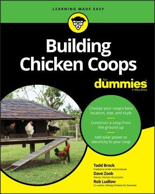 Building Chicken Coops for Dummies Paperback For Dummies