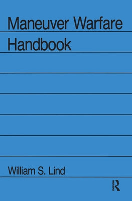Maneuver Warfare Handbook Paperback Routledge