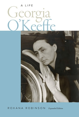 Cover image of "Georgia O'Keeffe: A Life" biography by Brandeis University Press, featuring a portrait of the artist.