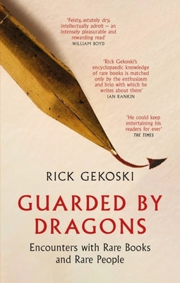 Paperback of "Guarded by Dragons" by Constable & Robinson, featuring a cover with fantasy-inspired artwork and intricate design.