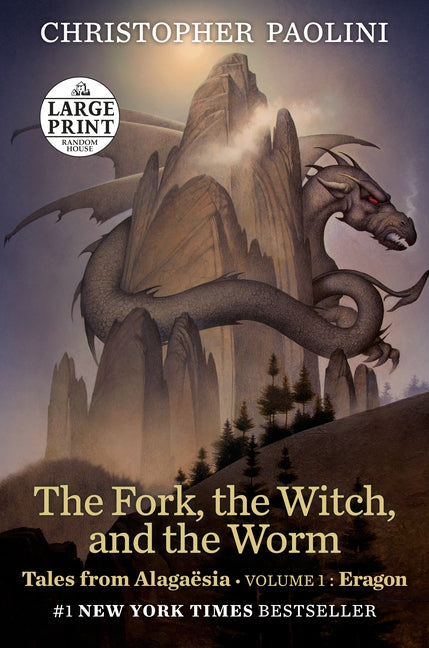 The Fork, the Witch, and the Worm: Tales from Alagaësia (Volume 1: Eragon) Paperback Random House Large Print Publishing