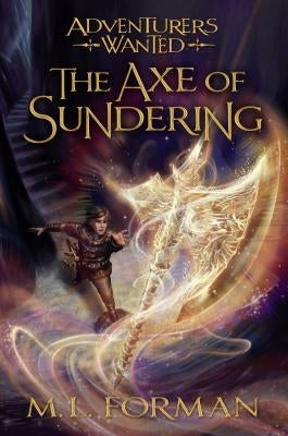 Shadow Mountain The Axe of Sundering, 5, a detailed fantasy-themed axe with intricate carvings and a double-edged blade.