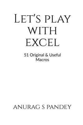 Paperback of "Let's Play with Excel" by Notion Press featuring colorful cover design on a white background.