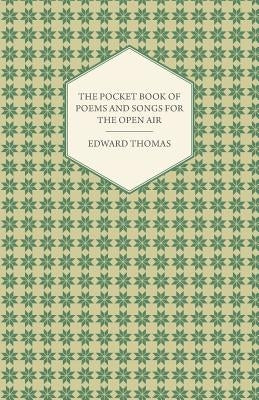 The Pocket Book of Poems and Songs for the Open Air Paperback Sayani Press