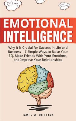 Book cover for "Emotional Intelligence" by SD Publishing LLC, featuring a colorful design with a brain and heart illustration.