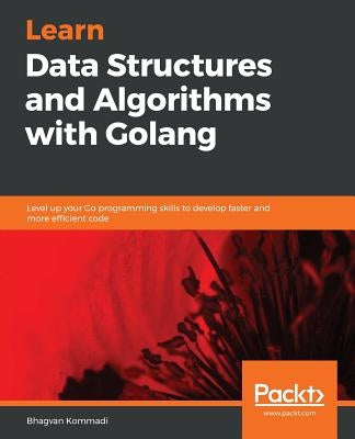 Paperback of Hands-On Data Structures and Algorithms with Go by Packt Publishing, showing the book cover with title and design elements.
