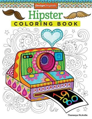 Hipster Coloring Book Paperback Design Originals