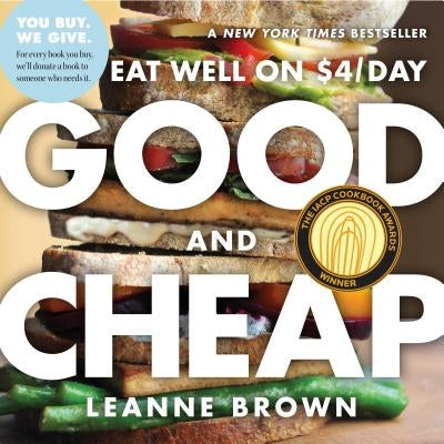 Paperback of "Good and Cheap: Eat Well on $4/Day" by Workman Publishing, showing the book cover with title and design.