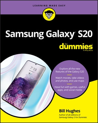 Samsung Galaxy S20 for Dummies Paperback For Dummies