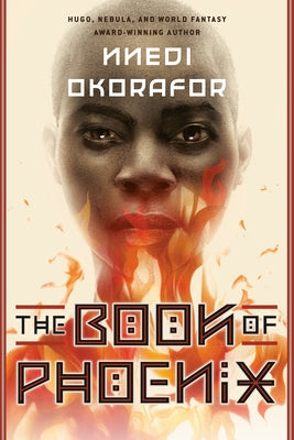 Paperback copy of The Book of Phoenix by Daw Books, featuring the book cover with artwork and title visible.